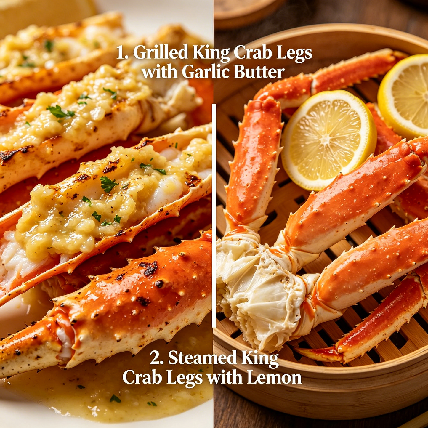 Fresh Wild King Crab Legs 🦀 – Luxury Seafood Deal
